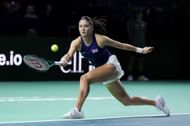 Raducanu at the 2024 Billie Jean King Cup Finals (Source: Getty)